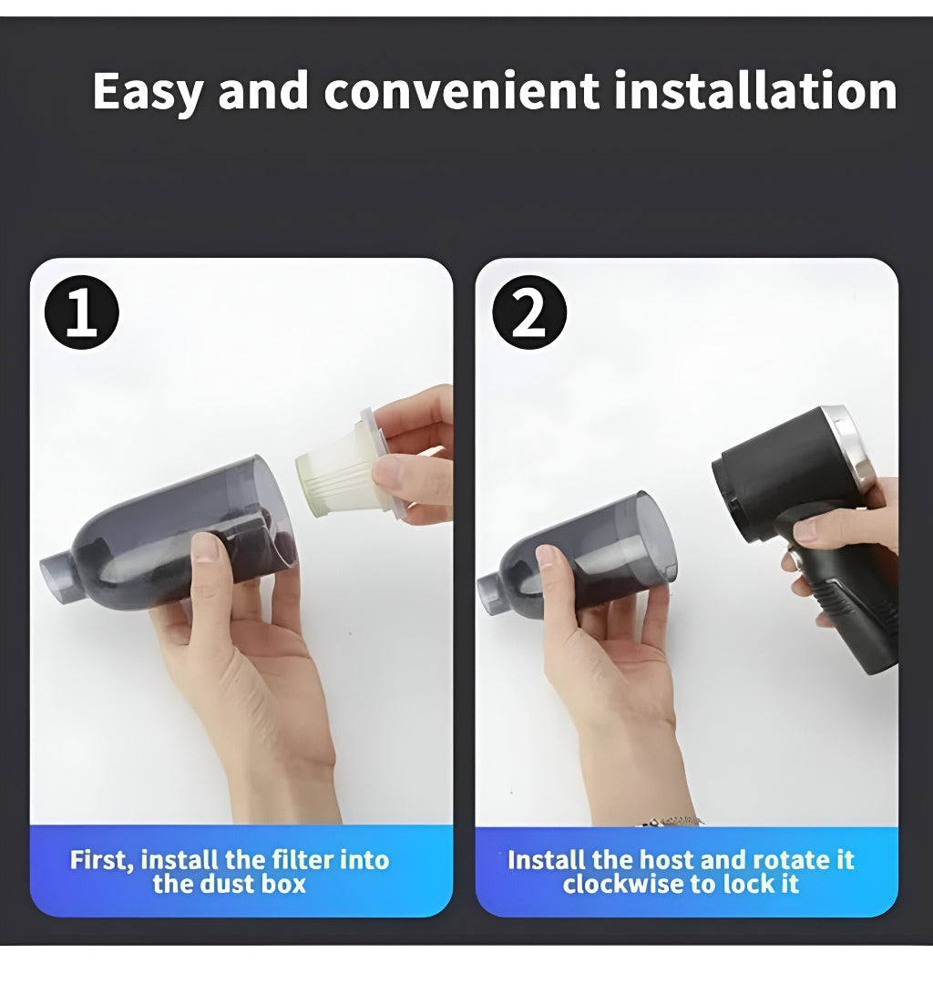 ✨ Glowskart™ Cordless Mini Vacuum & Air Duster 🔋